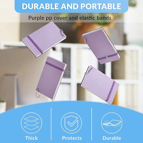 NEEWAY Ruled Index Cards with Ring 3x5 Inches, 200 Count Note Cards Lined, Flash Cards with Rings for Studying, Home and Office (Pastel) in Saudi Arabia