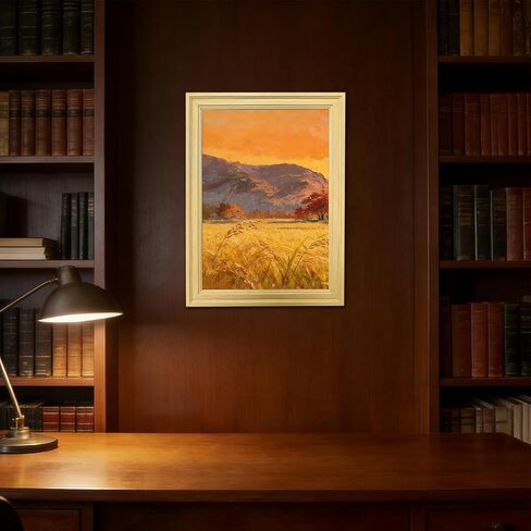 alazyhome 16x24 Picture Frame for Wall, Woodgrain Photo Frame for Photos or Posters, Vertical or Horizontal Hanging, Home Bedroom Gallery Wall Decor, 1 Pack in Saudi Arabia