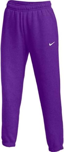 Nike Womens Fleece Jogger Sweatpants (US, Alpha, Medium, Regular, Regular, Purple) in Saudi Arabia