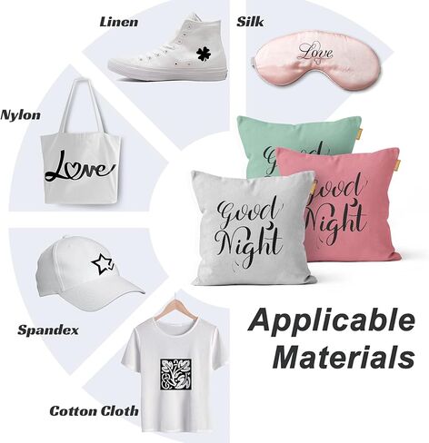 CAREGY HTV Heat Transfer Vinyl Bundle: 80 Pack 12" x 10" Iron on Vinyl for T-Shirt, 53 Assorted Colors for All Cutter Machine or Heat Press Machine in Saudi Arabia