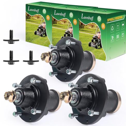 مجموعة المغزل 539131898 تحل محل Husqvarna 539131898 مجموعة المغزل 539131898 لجرارات Husqvarna TS 242D، TS 242XD، Z 242E، Z 242F، TS 242، Z 242، TS242 (3 عبوات) in Kuwait