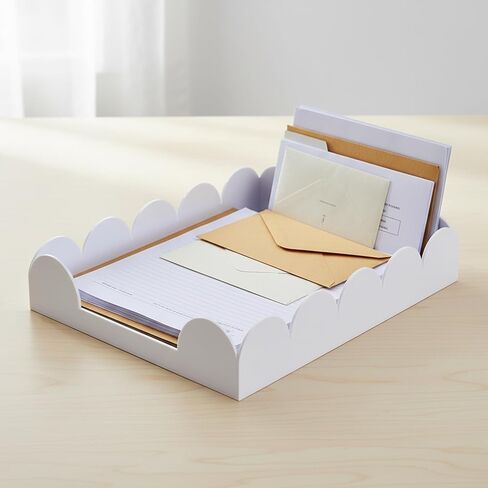 Acrylic Letter Tray,Desk Organizers and Accessories for Papers,Documents,Folders,Notebooks and Stationery,Magazine File Holder for Office,Home and Classroom in Saudi Arabia