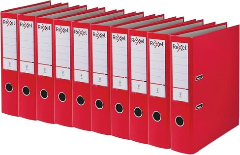 RX:LAF A4 PP ECO 75 ملم أحمر 10 قطع in Kuwait