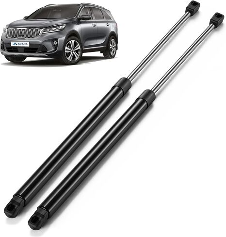 ARANA 4339 Hood Struts for Ford F250/F350/F450 Super Duty 1999-2007, Front Hood Shocks Lift Support for Ford Excursion 2000-2005, Replacement OEM 95892 F81Z16C826AA 013661, 2 Pcs in Saudi Arabia