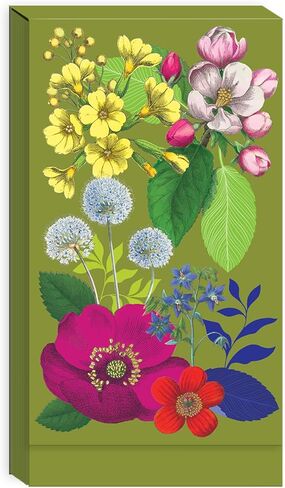 Punch Studio Vintage Floral Tall Notepad (52813) in Saudi Arabia