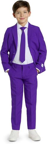 Opposuits Valentine's Day Suit for Men - Hearts Party Outfit with Blazer, Pants & Tie for Themed Events in Saudi Arabia