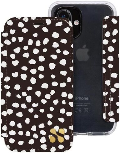 SafeSleeve EMF Blocker للهاتف الخلوي، حافظة جلدية قابلة للفصل لهاتف iPhone 17 Pro Max - أزرق داكن in Kuwait