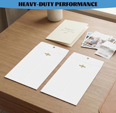 Manilla Envelopes, 5×7.5 100PCS White Kraft Manilla Envelope with Clasp Closure, Manilla Envelopes Clasp Envelopes for Home, Office, Business, Legal or School, Great, Storing or Mailing Documents in Saudi Arabia