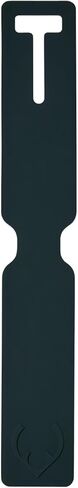 ANTLER Luggage Tags - Durable Rubber, for Suitcases & Travel Bags, Assorted Colors, Easy ID & Personalization, Fits Most Suitcases - 1.5 x 10.5 in - Coral Orange in Saudi Arabia