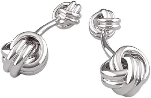 Sterling Silver Oval Stepped Cufflinks – Handcrafted Solid Sterling Silver Men’s Accessory, Engravable Polished Finish, Elegant Groomsmen & Formal Gift in Saudi Arabia