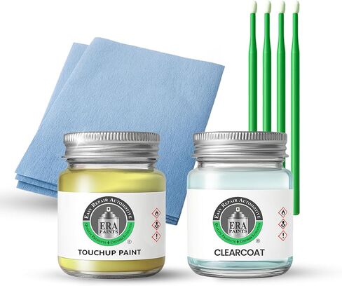 ERA Paints B67 - Austin Yellow Metallic for BMW Exact Match Automotive Touch Up Paint Jar - Pro Kit in Saudi Arabia