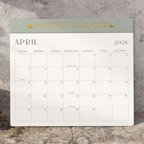 Beautiful 2026 Magnetic Fridge Calendar - Runs From Jan 2026 Until July 2027 - The Perfect Monthly Refrigerator Calendar for Easy Organizing in Saudi Arabia