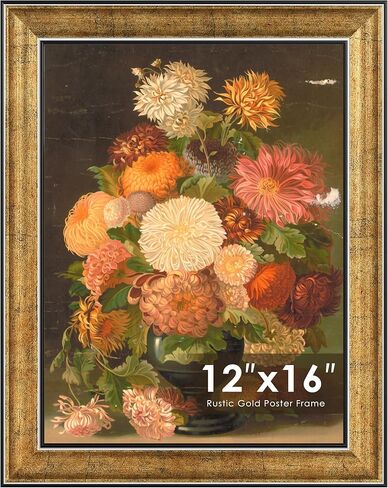 إطار ملصق عتيق أبيض Picrit مقاس 24 × 36، وحدود واسعة جدًا على طراز المتحف وملمس منقط ثلاثي الأبعاد، وإطار صور معرض مقاس 24 × 36 مع لوحة خلفية سوداء للتركيب على الحائط أفقيًا أو رأسيًا، حزمة واحدة. in Kuwait