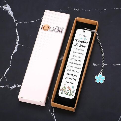 Stocking Stuffers for Women Daughter in Law Gifts, Bookmark Gifts for Daughter in Law, Daughter in Law Gifts from Mother in Law, Gift for Daughter in Law Birthday Mothers Day Gifts for Daughter in Law in Saudi Arabia