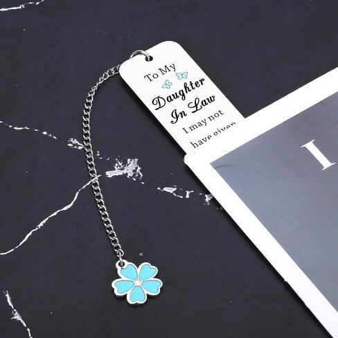 Stocking Stuffers for Women Daughter in Law Gifts, Bookmark Gifts for Daughter in Law, Daughter in Law Gifts from Mother in Law, Gift for Daughter in Law Birthday Mothers Day Gifts for Daughter in Law in Saudi Arabia