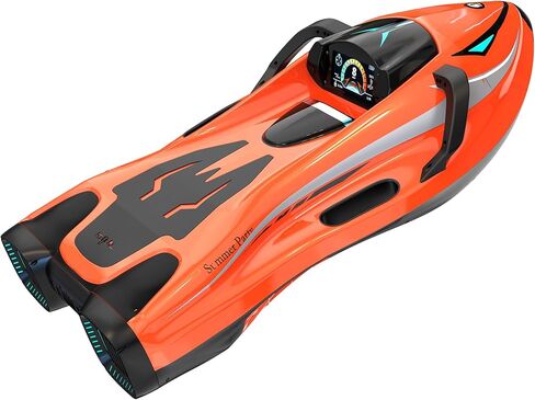 Underwater Scooter for Adults Dual Brushless Motors 800W 35lb Thrust, 2 Speed Diving Scooter Max 4.97 MPH 131ft Depth IP68 Waterproof with 4.3" Display for Diving, Snorkeling, Swimming, Freediving in Saudi Arabia
