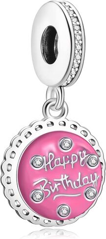 Red Unicorn Dangle Charm Gold Charms 925 Sterling Silver Charms for Bracelets and Necklaces Bead Charms with Cubic Zirconia Jewelry Gifts for Women Family Friends in Saudi Arabia