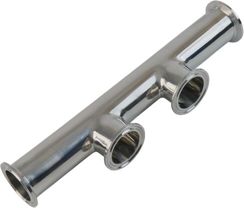 Tri Clamp 1.5 inch Manifold Stainless Steel 304 Sanitary Fitting (3 Port) in Saudi Arabia