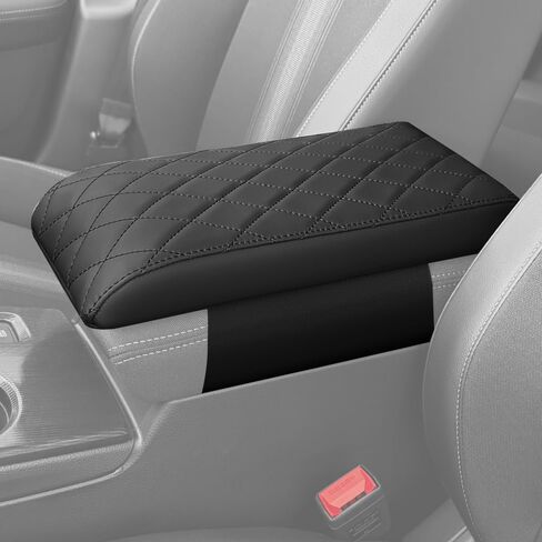 1P لسيارة Toyota RAV4 2019-2026 غطاء وحدة التحكم المركزية للسيارة وسادة مسند الذراع مقاومة للاهتراء من جلد البولي يوريثان مقاوم للماء ومقاوم للبقع 5 سم إسفنجة عالية المرونة تخفف من تعب الذراع تتوافق مع النمط الأصلي للمركبة in Kuwait