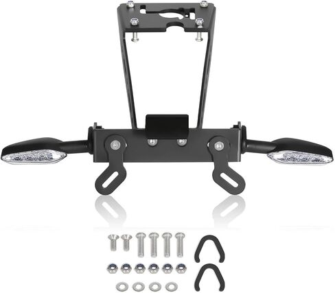 XSR900 Fender Eliminator Kit - Tail Tidy Compatible with 2022-2025 XSR 900 - License Plate Mount with Turn Signals and LED License Light (Smoke) in Saudi Arabia