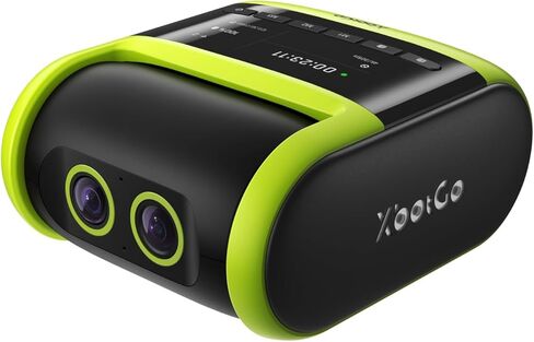 XbotGo Falcon All-in-One AI Action Camera, 4K Auto Tracking Sport Camera for Soccer, Basketball & Football, Dual-Lens Team Sports Recorder with Live Streaming, No Subscription Required (Edge Green) in Saudi Arabia