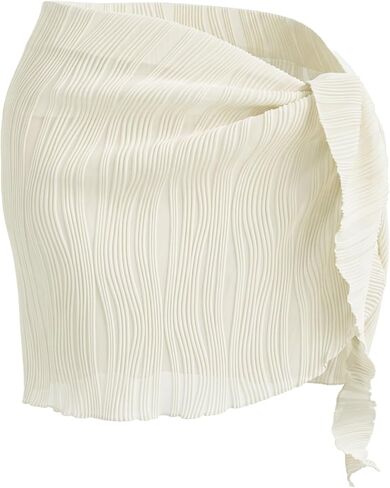 Swimsuit Coverup for Women, Beach Vacation Sarong Wraps Skirt Sheer Bikini Cover Up in Saudi Arabia