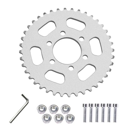 JNDO Mini Bike Sprocket 40T 420 Chain 6 Hole Sporcket High-Speed Rear Sporcket for Coleman CT100U B100 Baja Doodle Bug DB30 Monster Mega Moto Motovox MBX10 in Saudi Arabia