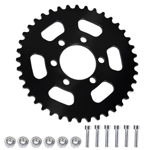 JNDO Mini Bike Sprocket 40T 420 Chain 6 Hole Sporcket High-Speed Rear Sporcket for Coleman CT100U B100 Baja Doodle Bug DB30 Monster Mega Moto Motovox MBX10 in Saudi Arabia