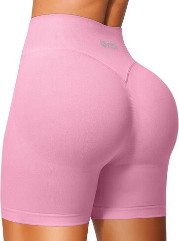 BRXL Workout Shorts Women 2.5"/ 3.6" Scrunch Butt Biker Shorts Tummy Control Seamless High Waisted Gym Shorts in Saudi Arabia