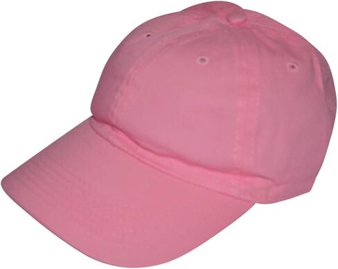 Newhattan Unisex Blank Low Profile Cotton Hat Adjustable Baseball Cap (Yellow) in Saudi Arabia