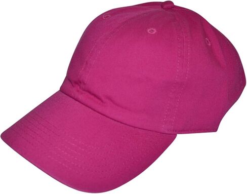 Newhattan Unisex Blank Low Profile Cotton Hat Adjustable Baseball Cap (Yellow) in Saudi Arabia