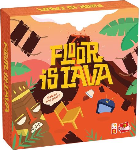 لعبة The Floor is Lava للأطفال من عمر 4 سنوات فما فوق، ألعاب الطاولة الكلاسيكية التفاعلية | لا تدخل في الحمم الساخنة داخل المنزل وخارجه للأطفال in Kuwait