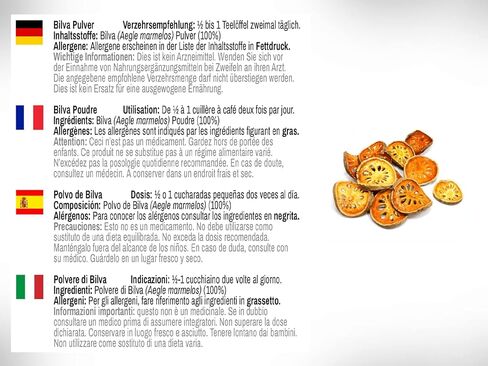 مسحوق فواكه بيلفا من دكتور واكديس (فاكهة بايل | إيجل ميرميلوس) - 100 جم (3.5 أونصة) | مسحوق نقي وخام ومجفف | عشبة الايورفيدا | نباتي | لم تتم إضافة أي شيء، ولم تتم إزالة أي شيء | إرسال في نفس اليوم in Kuwait