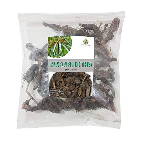 Jioo Organics Nagarmotha, Nut Grass, Mustak, Cyperus Rotundus, Tunga Gaddalu, Nagarmoth, Cyperus Rotundus, 100g in Saudi Arabia