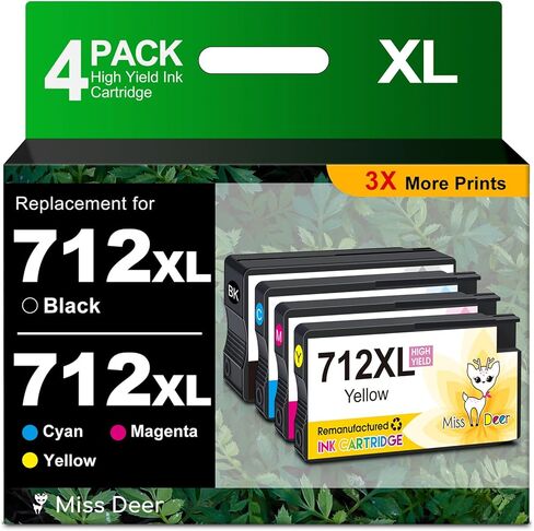 خراطيش حبر LC203 متوافقة مع MS DEER لـ Brother LC 203 XL LC203XL LC201 لـ MFC-J480DW MFC-J485DW MFC-J880DW MFC-J4620DW MFC-J4420DW (10 عبوات، 4 أسود 2 سماوي 2 أرجواني 2 أصفر) in Saudi Arabia