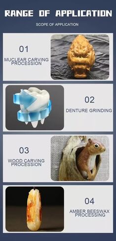 110V Wood Carving Machine Lab Equipment Brush Micromotor Strong Series 90 in Saudi Arabia