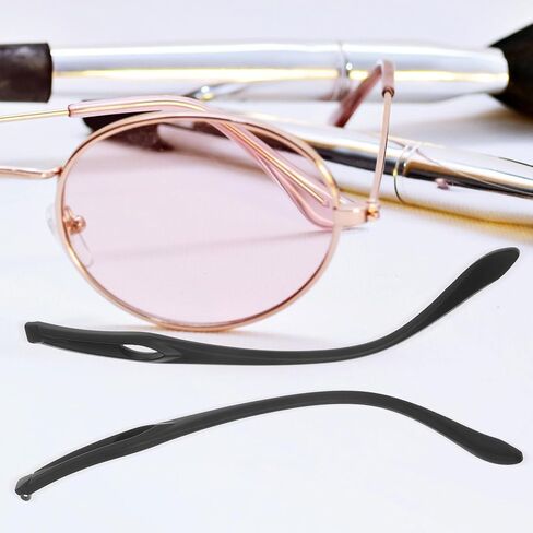 BESPORTBLE 1 Pair Tr90 Eyewear Temple Replacement Arms Universal Fit for External Teeth Eyeglass Frames Lightweight Comfortable Glasses Repair Parts for Home Use in Saudi Arabia