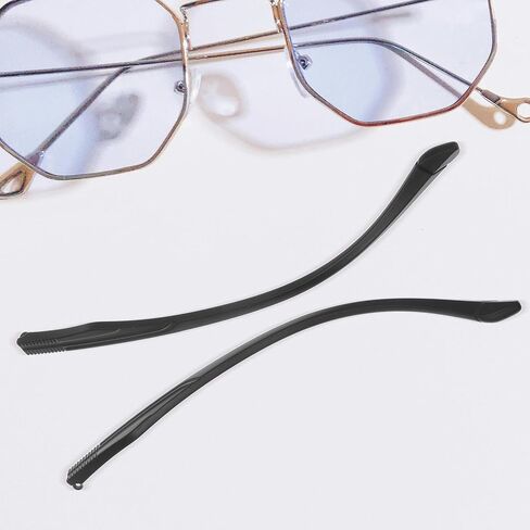 BESPORTBLE 1 Pair Tr90 Eyewear Temple Replacement Arms Universal Fit for External Teeth Eyeglass Frames Lightweight Comfortable Glasses Repair Parts for Home Use in Saudi Arabia