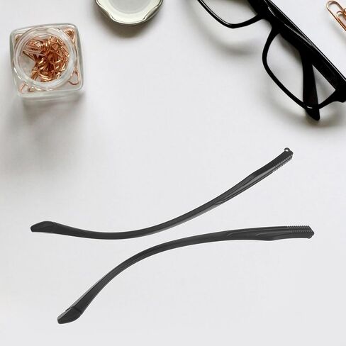 BESPORTBLE 1 Pair Tr90 Eyewear Temple Replacement Arms Universal Fit for External Teeth Eyeglass Frames Lightweight Comfortable Glasses Repair Parts for Home Use in Saudi Arabia
