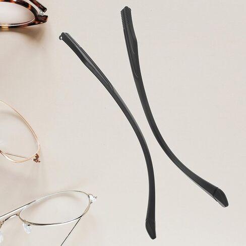 BESPORTBLE 1 Pair Tr90 Eyewear Temple Replacement Arms Universal Fit for External Teeth Eyeglass Frames Lightweight Comfortable Glasses Repair Parts for Home Use in Saudi Arabia