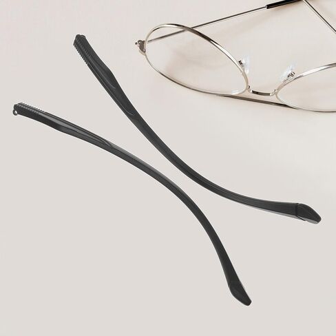 BESPORTBLE 1 Pair Tr90 Eyewear Temple Replacement Arms Universal Fit for External Teeth Eyeglass Frames Lightweight Comfortable Glasses Repair Parts for Home Use in Saudi Arabia