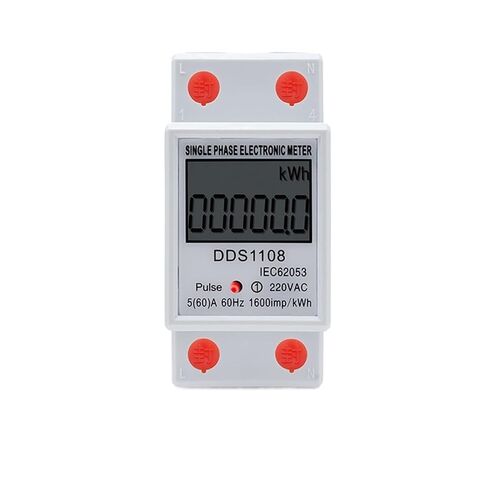 مقياس الطاقة الكهربائية الرقمي المتعدد مع أو بدون إضاءة خلفية KWH ​​V A W مرحلة واحدة Wattmeter AC 230V 50/60 هرتز in Kuwait