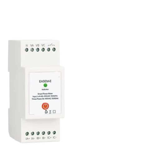 الذكية ثلاث مراحل AC90-480V ثنائي الاتجاه قياس الطاقة كيلوواط ساعة متر مراقب مع 3 قطعة CT المشابك التبديل التتابع in Kuwait