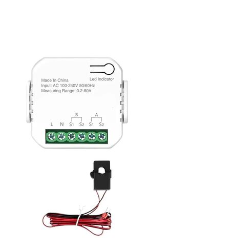 عداد الطاقة الذكي مع مشابك 1/2 CT لنظام الطاقة الشمسية الكهروضوئية استهلاك إنتاج الطاقة مقياس مراقبة ثنائي الاتجاه in Kuwait