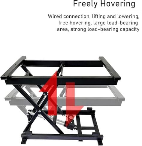 Electric Coffee Table Lift, Multifunctional Scissor Lift Bracket for Dining Table, Adjustable Lifting Platform for Family Use in Saudi Arabia