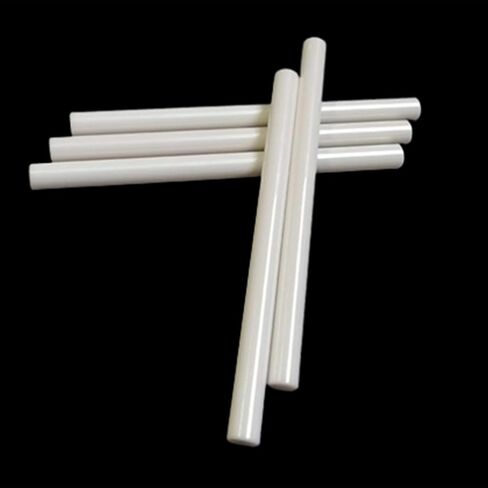 10pcs Ceramic Rods, 100*2mm, High Hardness Aluminium Oxide Jewelry Burning Refractory Rods in Saudi Arabia