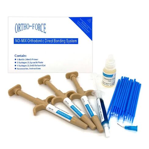 Dental Orthodontic Bracket Adhesive Teeth Enamel Curing Bonding Glue Cure Resin Soft Gel Dentistry Materials Dentist in Saudi Arabia
