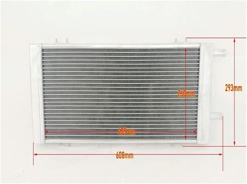 49cm X 26cm Universal Aluminum Radiator Air to Water Intercooler Heat Exchanger in Saudi Arabia