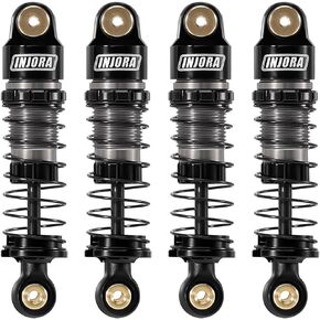 INJORA 36mm Aluminum & Nylon Big Bore Oil Shock Absorber for 1/24 SCX24 FCX24M Upgrade in Kuwait