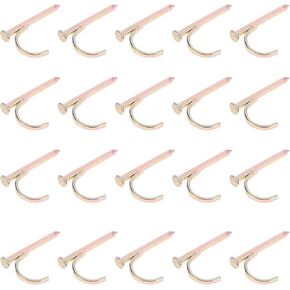 VALICLUD 20pcs Water Pipe Fixing Stakes Thickened Ground Pegs for Garden Hose Clamp Hooks Nail-in Water Fasteners for Outdoor Pipe Routing and Securing in Kuwait